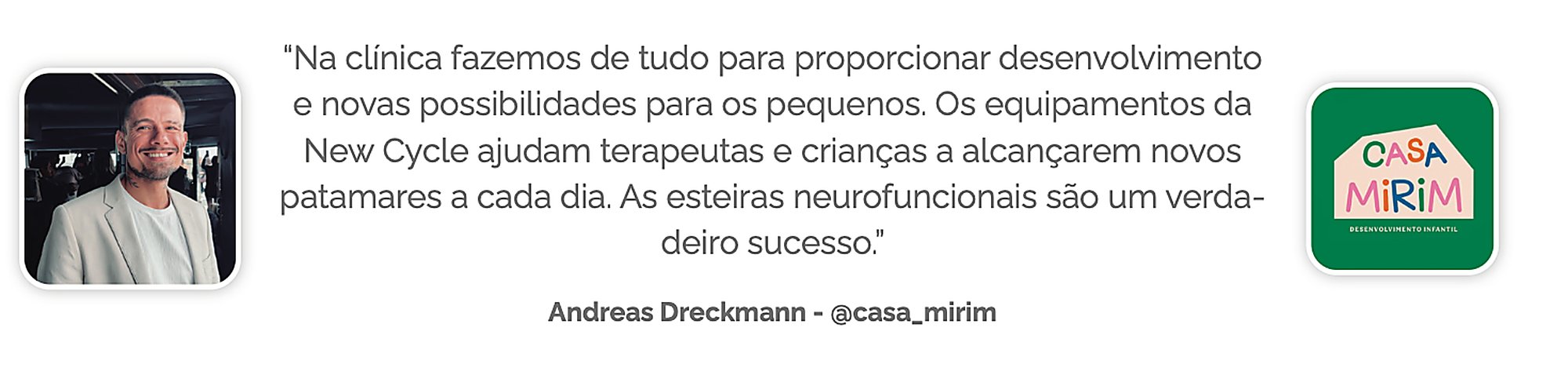 Depoimento Andreas Dreckmann — Casa Mirim